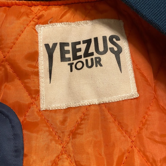 AUTHENTIC Kanye West Pablo Yeezus Tour Jacket Flight Jacket Large / Extra Large - Picture 3 of 3